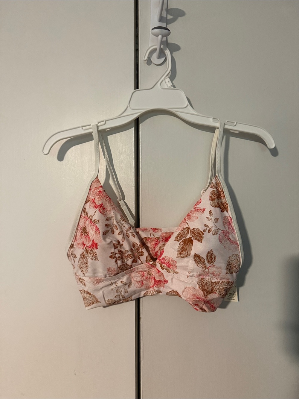 aerie Real Good Branded bikini top - US L Size